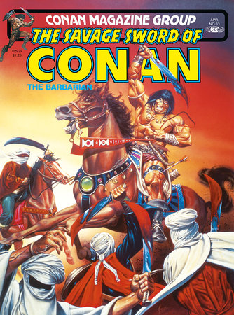 The Savage Sword Of Conan: The Original Comics Omnibus Vol.5 cover
