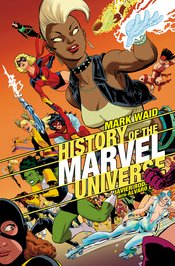 History of the Marvel Universe cover