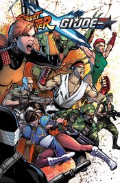 Street Fighter X GI Joe TP Direct Market Exc Ed cover