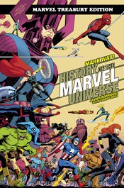 History of the Marvel Universe Treasury Edition cover
