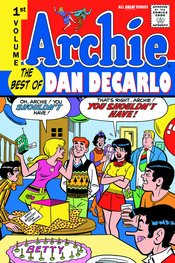 Archie Best of Dan Decarlo Vol 01 cover