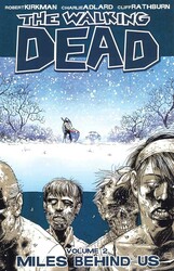 Walking Dead Volume 2: Miles Behind Us cover