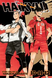 Haikyu!! (3-in-1 Edition), Vol. 4 cover
