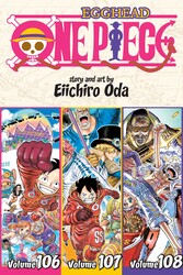 One Piece (Omnibus Edition), Vol. 36 cover