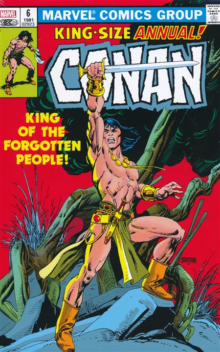 Conan the Barbarian: The Original Marvel Years Omnibus Vol. 5 cover