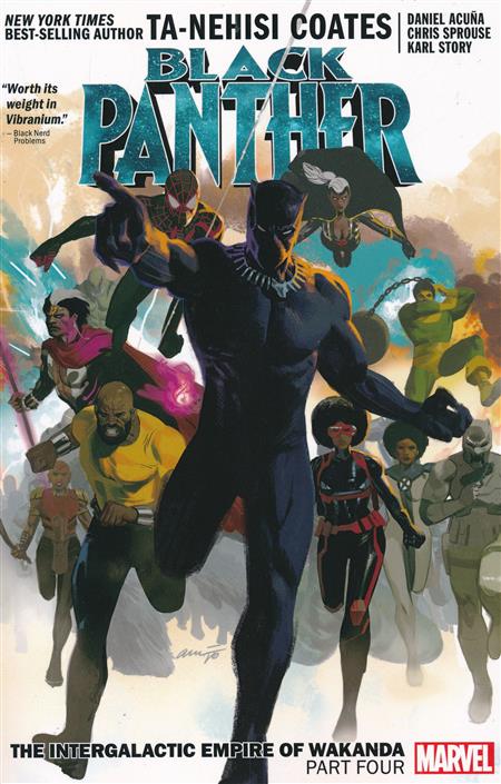 Black Panther: The Intergalactic Empire of Wakanda Part Four cover