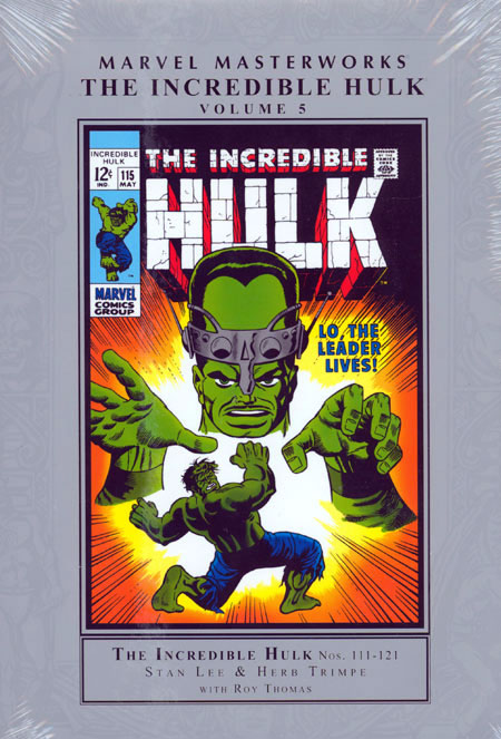 Marvel Masterworks: The Incredible Hulk Vol. 5 cover