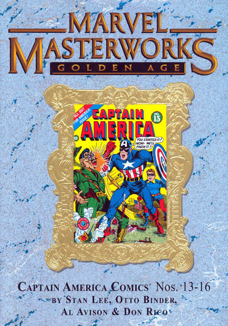 Marvel Masterworks: Golden Age Captain America Vol. 4 cover