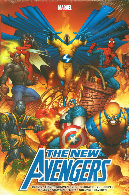 New Avengers Omnibus Vol. 1 cover