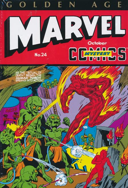 Golden Age Marvel Comics Omnibus HC Vol 02 Schomburg DM Var cover