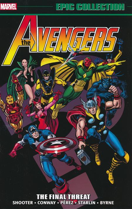Avengers Epic Collection: The Final Threat cover