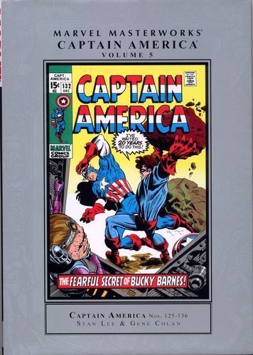 Marvel Masterworks: Captain America Vol. 5 cover