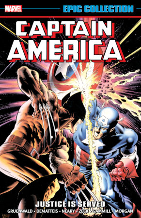 Captain America Epic Collection: Justice Is Served cover