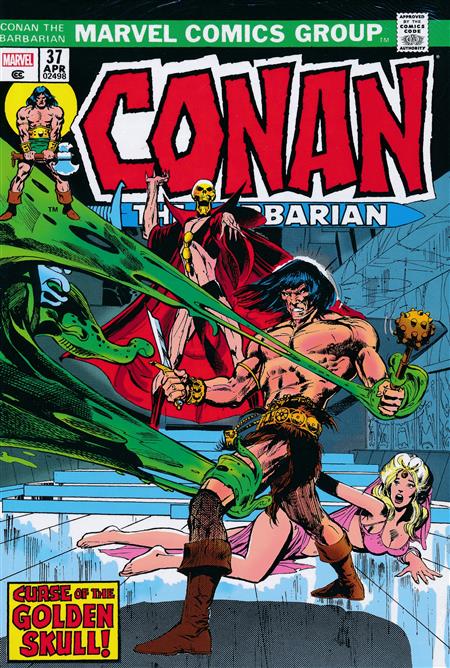 Conan the Barbarian: The Original Marvel Years Omnibus Vol. 2 cover
