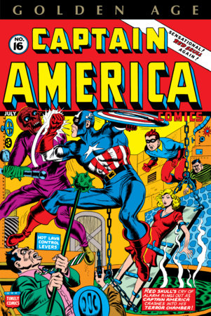 Golden Age Captain America Omnibus Vol. 2 cover
