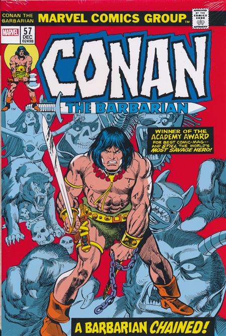 Conan the Barbarian: The Original Marvel Years Omnibus Vol. 3 cover
