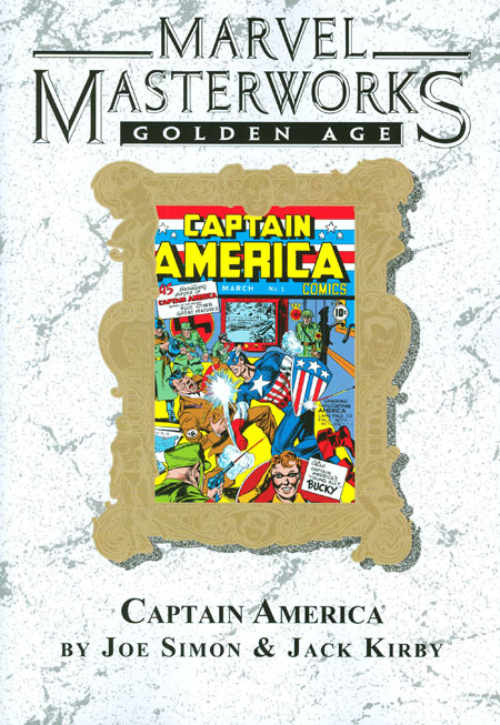 Marvel Masterworks: Golden Age Captain America Vol. 1 cover