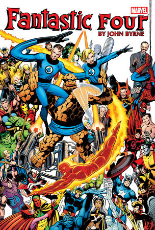 Fantastic Four By John Byrne Omnibus Vol 01 cover