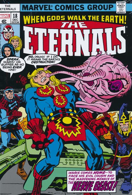 The Eternals: The Complete Saga Omnibus cover