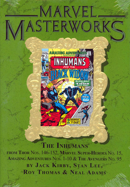Marvel Masterworks: The Inhumans Vol. 1 cover