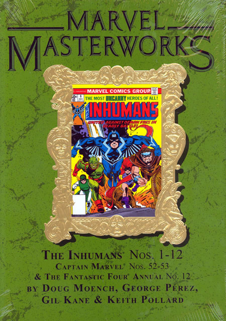 Marvel Masterworks: The Inhumans Vol. 2 cover