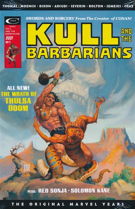 Kull the Savage: The Original Marvel Years Omnibus cover