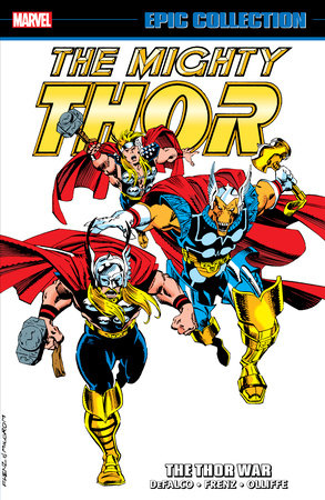 Thor Epic Collection: The Thor War cover