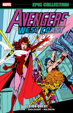 Avengers West Coast Epic Collection: Vision Quest cover