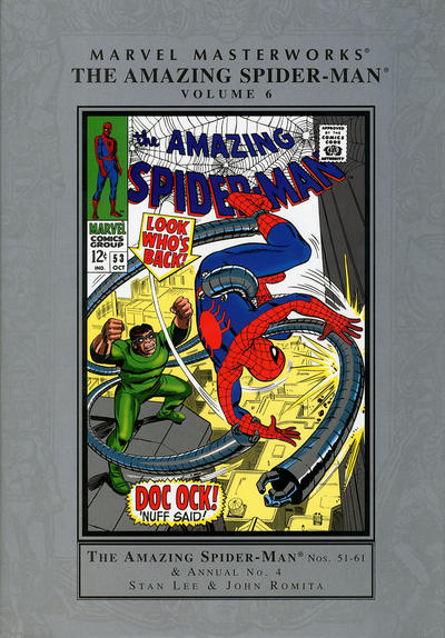 Marvel Masterworks: The Amazing Spider-Man Vol. 6 cover