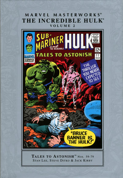 Marvel Masterworks: The Incredible Hulk Vol. 2 cover