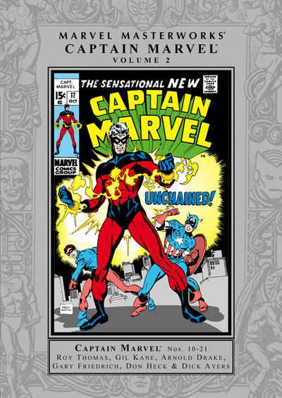 Marvel Masterworks: Captain Marvel Vol. 2 cover