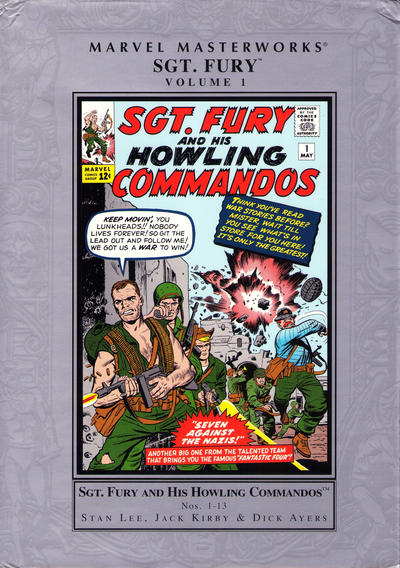 Marvel Masterworks: Sgt. Fury Vol. 1 cover