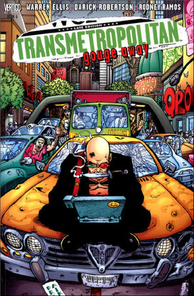 Transmetropolitan: Gouge Away cover