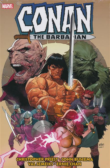 Conan the Barbarian: The Original Marvel Years Omnibus Vol. 7 cover