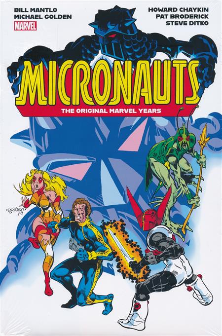 Micronauts: The Original Marvel Years Omnibus cover
