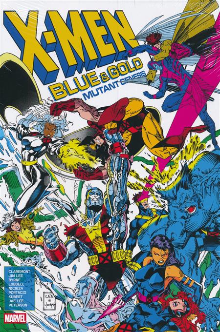 X-Men: Blue & Gold - Mutant Genesis Omnibus cover
