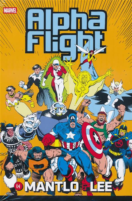 Alpha Flight By Mantlo & Lee Omnibus HC Mike Mignola DM Var cover