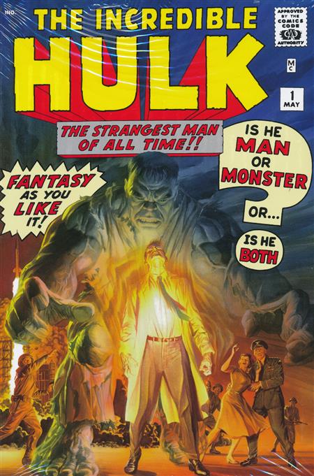 Incredible Hulk Omnibus HC Vol 01 Ross CVR New Ptg cover