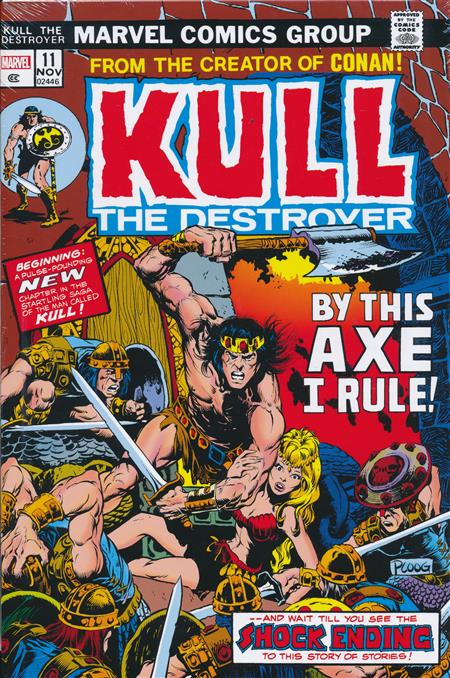 Kull The Destroyer The Original Marvel Years Omnibus cover