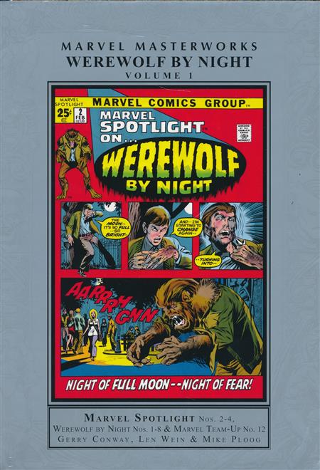Marvel Masterworks: Werewolf by Night Vol. 1 cover
