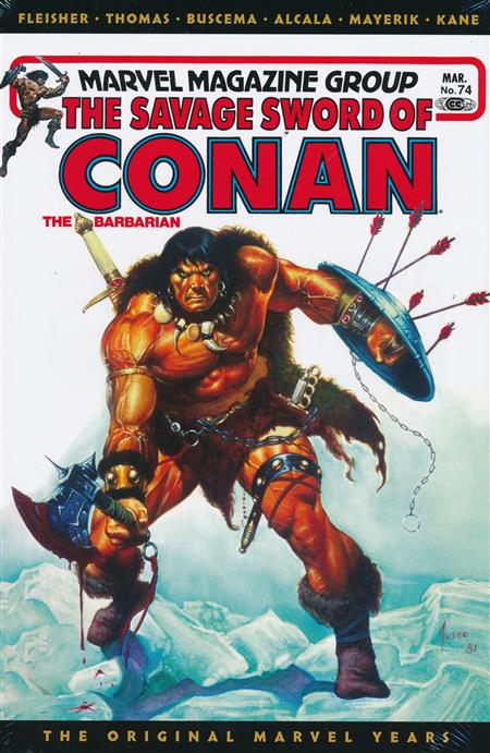 Savage Sword Conan Orig Marvel Yrs Omnibus HC Vol 06 DM Var (MR) cover