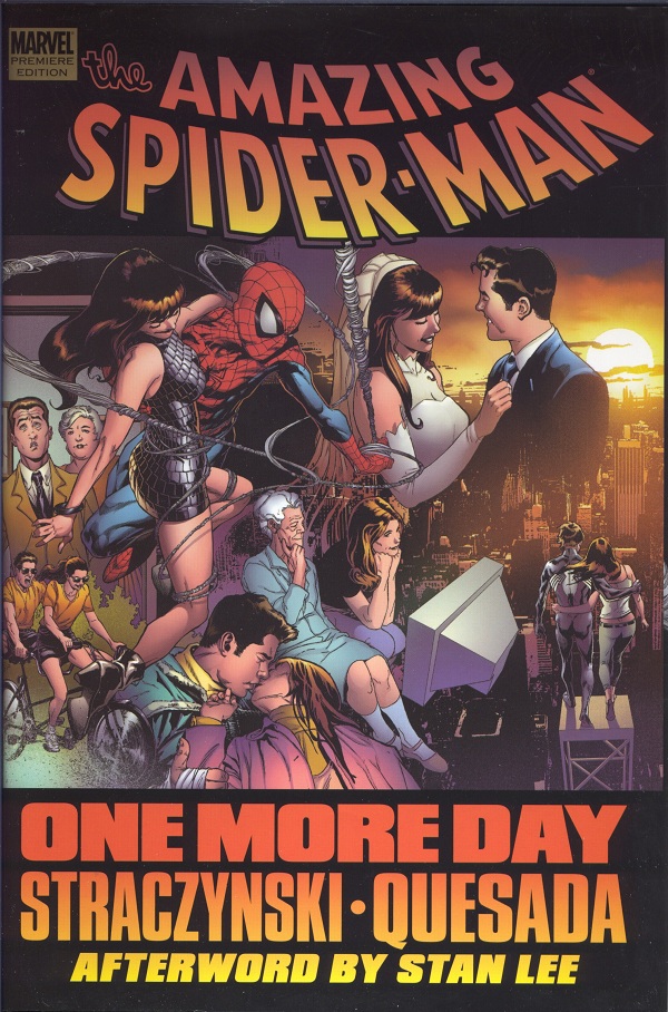 Spider-Man Prem HC One More Day DM Ed cover